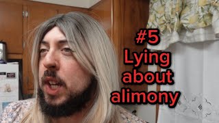 #5 She lied about her alimony