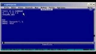 Microsoft QuickBasic INPUTS