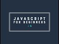 JavaScript for Beginners - Accessing Object Properties using dot notation