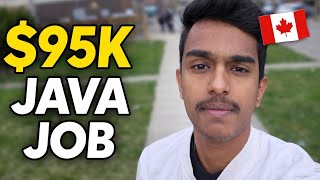 “How I Got a $95K Java Developer Job in Canada (No Referral)”