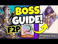 FREE LEGENDARY GEAR - Weapon Trial 1 GUIDE & F2P TEAM!!! [Sword of Convallaria]