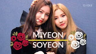 MIYEON AND SOYEON (SWEET COUPLE G  IDLE) PART 1