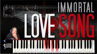 Immortal Love Song Dewa tutorial piano