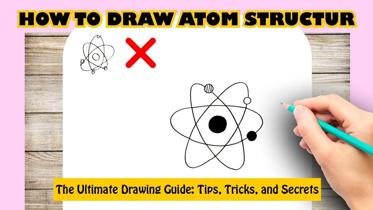 How To Draw Atom Structure Easy Tutorial Youtube