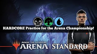HARDCORE Practice for the Arena Championship! | Sultai Scam | Standard Bo3 | Mythic Rank #27 | MTG