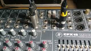 Mixer mackie CFX 12