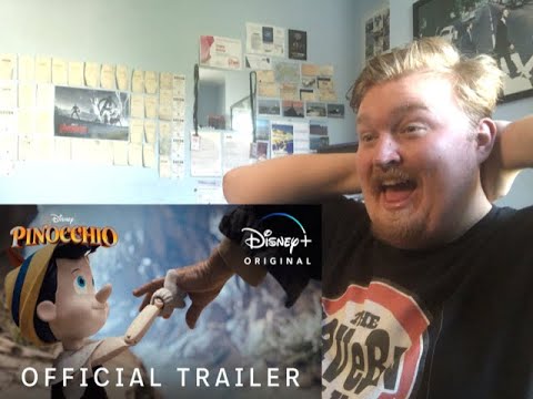 Pinocchio Official Trailer Reaction - YouTube