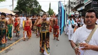 The Phuket Vegetarian Festival, Thailand. Thai culture goes wild! เทศกาลกินเจ