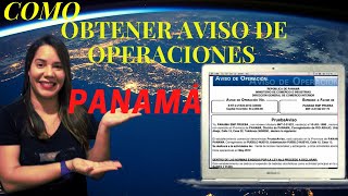 Como crear AVISO DE OPERACION para persona NATURAL, con este tutorial FÁCIL (Paso a Paso) Panamá