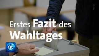 Bundestagswahl 2021: Eine erste Zusammenfassung des Tages