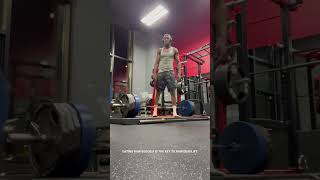 405 stiff leg deadlift beltless #fitness #gym #fyp #youtubeshorts ￼