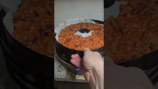 Dehydrating chili for backpacking and camping 🏕