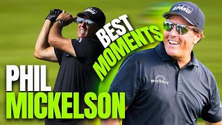 Phil Mickelson MOST INCREDIBLE Golf Moments!