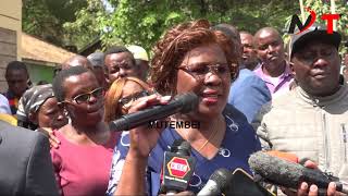 BREAKING NEWS:RUTOS CS ALICE WAHOME JOINS KIKUYUS IN RUIRU TO CHASE RUTOS CONTRACTOR ON GRABBED LAND