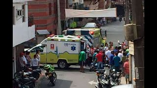 Papá e hijo mueren en brutal accidente de tránsito en Medellín