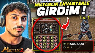 25 TANE YÜZÜKLE 1Lv. SAVAŞÇI BAŞLADIM ! 😲 YENİ SERVERE DALDIM | Metin2 - UltraMt2