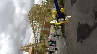 Air Race front seat on-ride HD POV Tayto Park Emerald Park