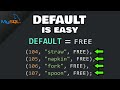 MySQL: DEFAULT constraint is easy