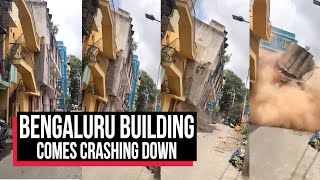Watch: Building built in 1962 Collapses in Bengaluru, No Casualties Reported | Cobrapost
