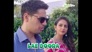 Lae Dooba by Asees Kaur -Aiyaary -Sidharth Malhotra & Rakul Preet | Rochak Kohli | Manoj Muntashir