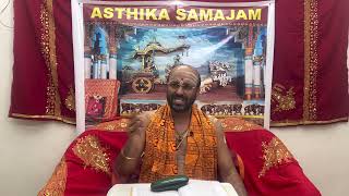 Srimath Ramayanam day 77 at Astikasamaj chennai