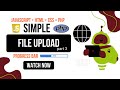 File Upload With Progress Bar - Javascript & PHP - Ep3