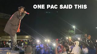 One Pac Performance at Dog Father Sanji Folo Album Lunching Concert live in Qcity