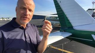 Checking a Piper Stabilator