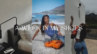 WEEKLY VLOG | TV + solo travel + Cape Town + I'm in a better place + shoots