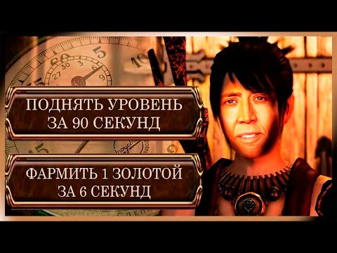 Фарм ОПЫТА и ЗОЛОТА ГАЙД Самая БЫСТРАЯ и Лучшая ПРОКАЧКА билда Dragon Age ORIGINS не баг, а секрет