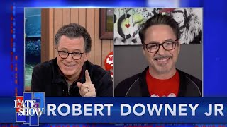 "I'm Going To Davos As Colbert" - Robert Downey Jr. On His Plans For The Footprint Coalition