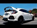 Honda Civic Type-R FK8 w/ ARMYTRIX Full Valvetronic Exhaust, Loud Revs & Fly-Bys!