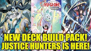 New Deck Build Pack: Justice Hunters! First Reveal! 3 New Archetypes! Yu-Gi-Oh!