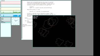 Asteroids for plan 9 - Asteroid splitting showcase #1