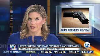 Concealed weapon permit review finds mistakes in Florida
