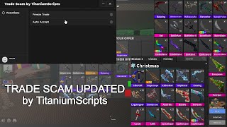 🎁TRADE SCAM SCRIPT🎁 [UPDATED✅] | MM2 UPDATE