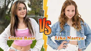 Giana Rose VS Like Nastya Transformation 👑 New Stars From Baby To 2024