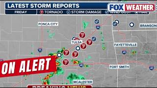 Multiple Deadly Tornadoes Reported In Oklahoma As Severe Weather Threat Charges East