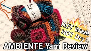ICE YARN REVIEW of AMBIENTE | In-Depth Yarn Review | Amigurumi Yarn Review