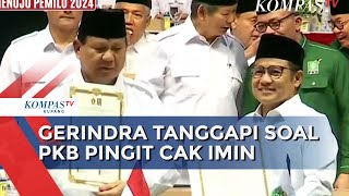 Respon Partai Gerindra Soal PKB 'Pingit' Cak Imin