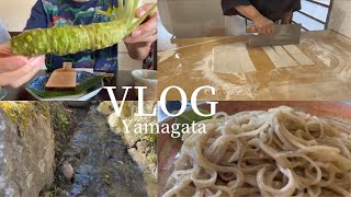 【VLOG】2年待ちのお蕎麦屋さんに行くことができました！