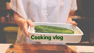 cooking vlog / 炒飯の晩ごはん / 毎日家族のために料理を作る主婦