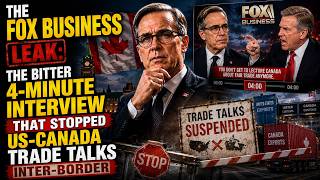 The Fox Business Leak: The Bitter 4-Minute Interview That Stopped US-Canada Trade Talks Inter-Border