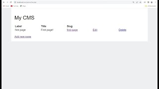 Learn PHP: Basic CMS - Setting Up (Part 1) | Database Setup | Create a Basic CMS