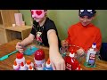 slime À l aveugle prank challenge