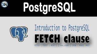 FETCH vs LIMIT. How to limit the number of rows returned from a PostgreSQL Select statement.
