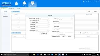 VSS How to connect IMS300 Software P2P