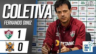 COLETIVA FERNANDO DINIZ | AO VIVO | Fluminense 1 x 0 Nova Iguaçu - Campeonato Carioca 2023