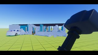 Unity Destruction Physics. Break It Down (First Official Gameplay) Test version
