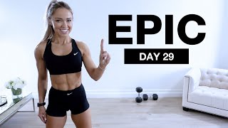 Day 29 of EPIC | ISOMETRIC & DYNAMIC Dumbbell Full Body Workout